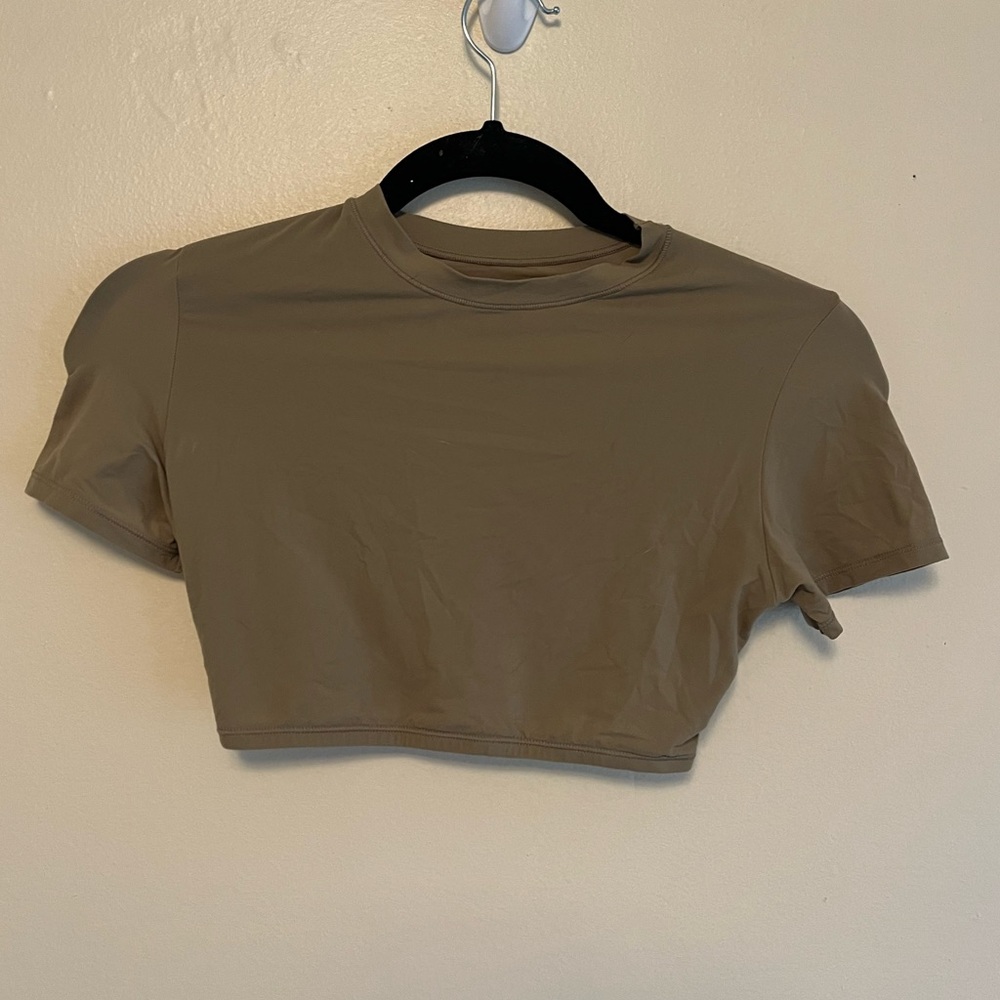 SKIMS green cropped top